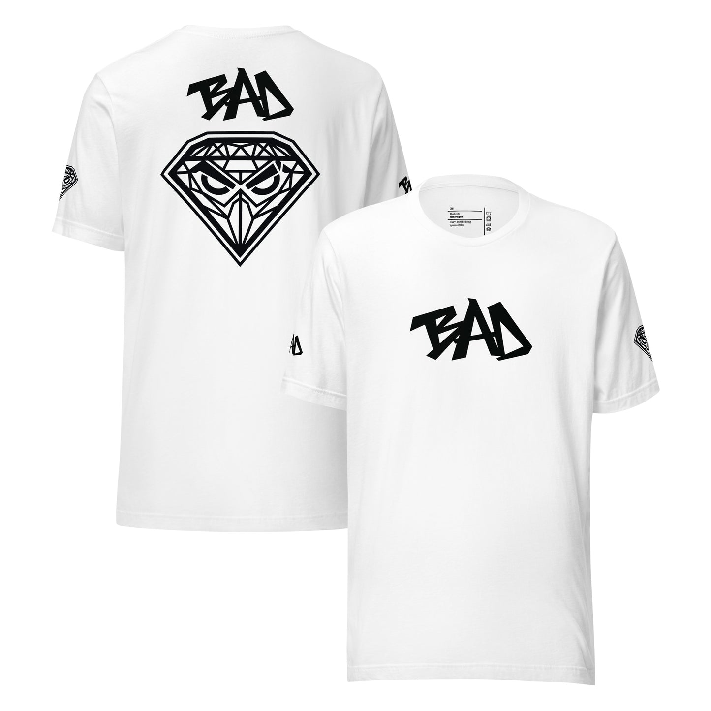 Camiseta BAD - Blanca